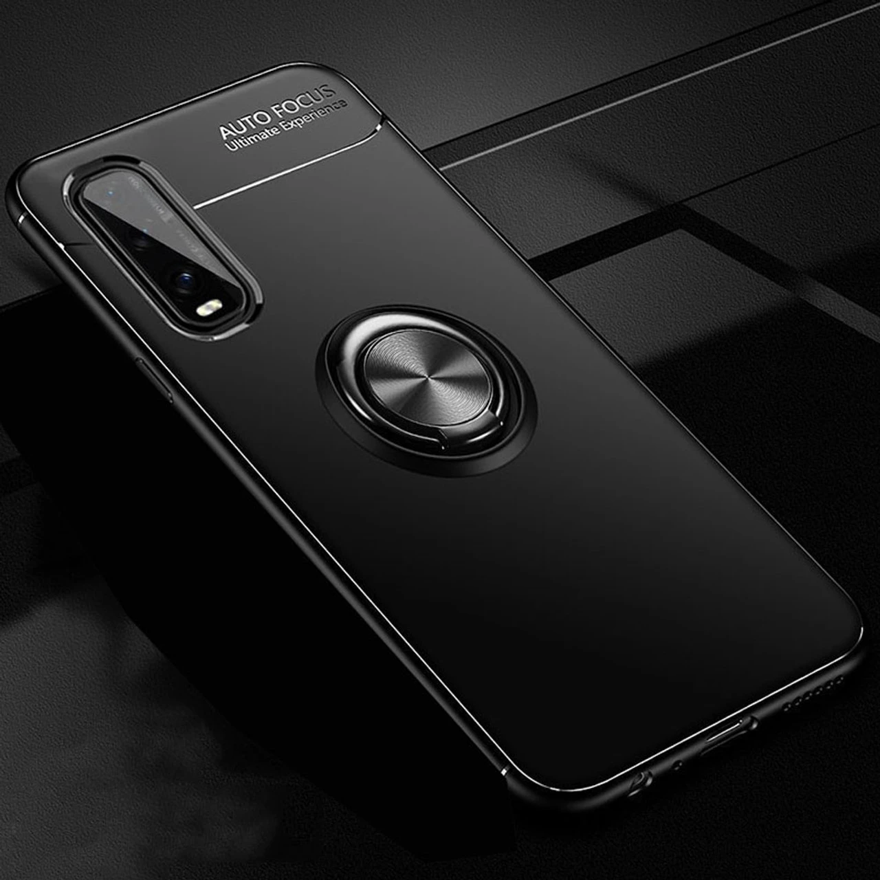 Black Oppo Find X2 Pro Armor Metal Circle Holder 360 Ring Stand Case 1 Black Oppo Find X2 Pro Armor Metal Circle Holder 360 Ring Stand Case