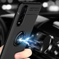 Black Oppo Find X2 Pro Armor Metal Circle Holder 360 Ring Stand Case 11 Black Oppo Find X2 Pro Armor Metal Circle Holder 360 Ring Stand Case -Cheap NewCase Store oppo find x2 pro slim shock proof ring black 5 96073.1620964989