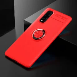 Red Oppo Find X2 Pro Slim Armor Metal Circle Holder Ring Stand Case 9 Red Oppo Find X2 Pro Slim Armor Metal Circle Holder Ring Stand Case -Cheap NewCase Store oppo find x2 pro slim shock proof ring red 2 35482.1600312176