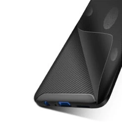 Black Oppo R17 Flexible Slim Armor Carbon Fibre Protective Case -Cheap NewCase Store oppo r17 carbon fibre case black 3 29757.1685497828