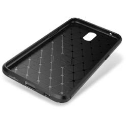 Black Oppo R17 Flexible Slim Armor Carbon Fibre Protective Case -Cheap NewCase Store oppo r17 carbon fibre case black 5 40109.1685497828