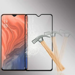 9D Full Cover Tempered Glass Screen Protector For Oppo Reno Z -Cheap NewCase Store oppo reno z tempered glass clear 3 67672.1689224408