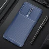 Navy Oppo Reno Z Slim Armor Shock Proof Carbon Fibre Case