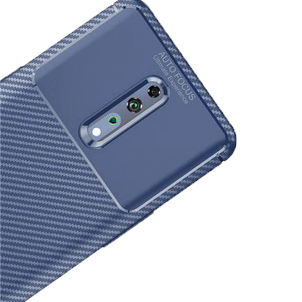 Navy Oppo Reno Z Slim Armor Shock Proof Carbon Fibre Case 5 Navy Oppo Reno Z Slim Armor Shock Proof Carbon Fibre Case - Image 5