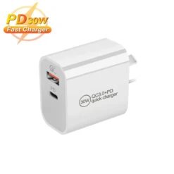 PD 30W Fast USB Type C Dual Port Wall Adapter / Charger For IPhone 15 14 13 12 Pro Max -Cheap NewCase Store pd30w usb type c qc 3 0 dual charger au 4 55754.1698988739