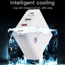 Qualcomm QC3.0 48W PD Fast Charging Multi Port USB Wall Charger 15 Qualcomm QC3.0 48W PD Fast Charging Multi Port USB Wall Charger -Cheap NewCase Store qualcomm 3 charger 4 port white 6 93330.1683685264