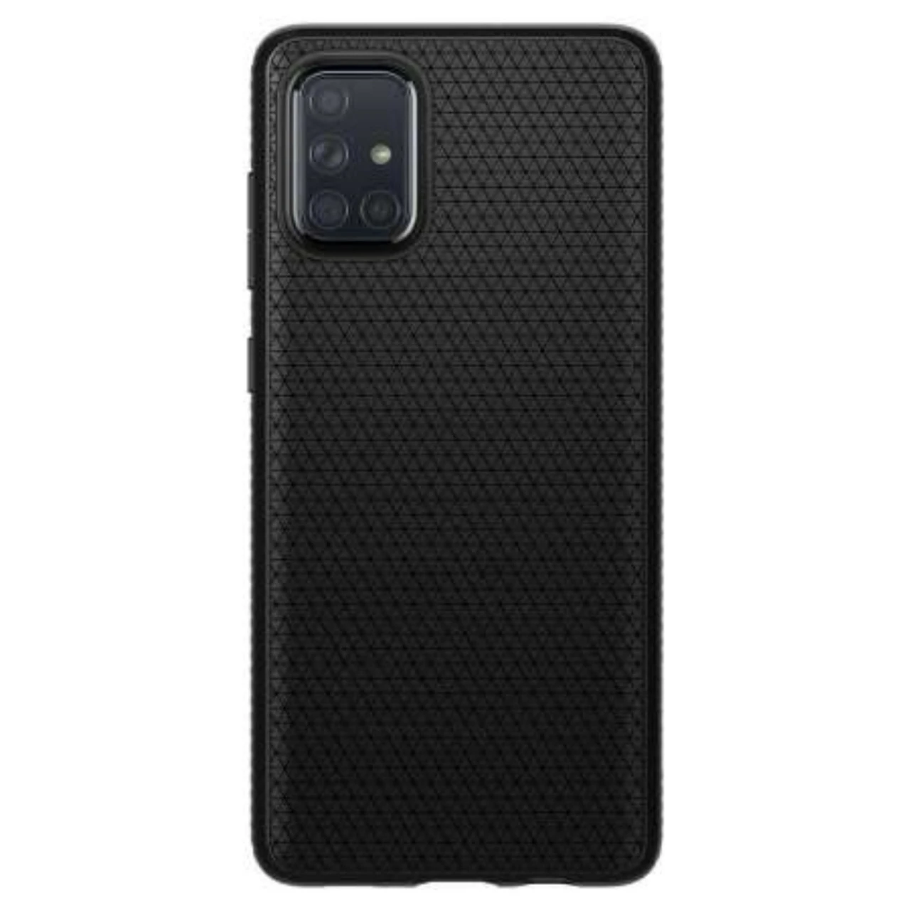 Black Samsung Galaxy A51 Carbon Fibre Slim Armor Protective Case 4 Black Samsung Galaxy A51 Carbon Fibre Slim Armor Protective Case - Image 4