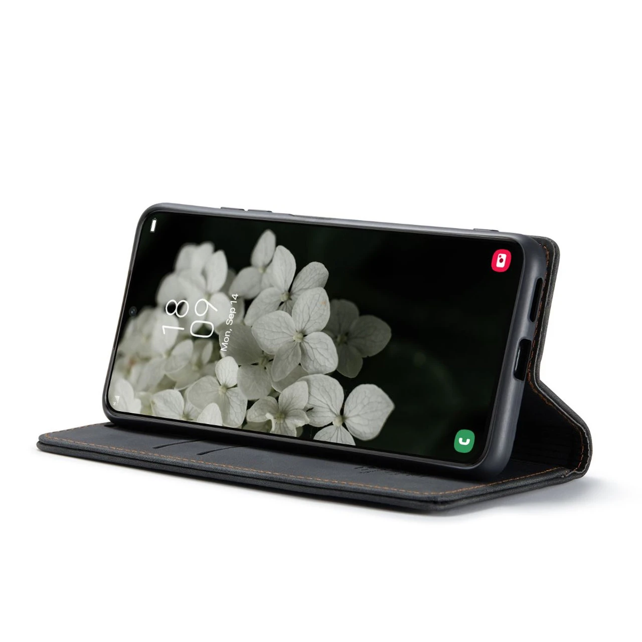 Black Samsung Galaxy S22+ Plus CaseMe Soft Matte Quality Wallet Case 3 Black Samsung Galaxy S22+ Plus CaseMe Soft Matte Quality Wallet Case - Image 3