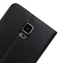 Premium Black Samsung Galaxy Note 3 Genuine Leather Wallet Case -Cheap NewCase Store samsung galaxy note 3 genuine leather case 4 31318.1681273852