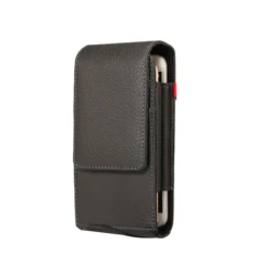 Black 6.0 Inch Galaxy A54 5G Universal Vertical Tradies Holster Belt Clip Case