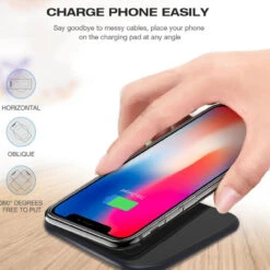 Fast Qi Wireless Charger Phone Charging Base Pad - GY-118 Metal Square 16 Fast Qi Wireless Charger Phone Charging Base Pad - GY-118 Metal Square -Cheap NewCase Store wireless square metal charger black 7 65585.1574126607