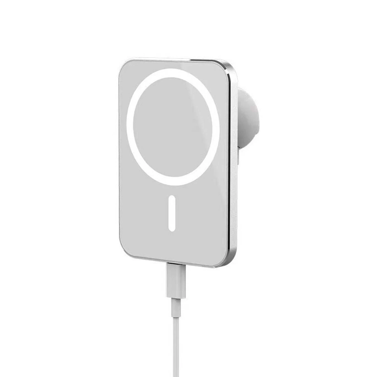 X19 Magsafe Car Air Vent 15W Fast Charging Qi Magnetic Wireless Charger - White 2 X19 Magsafe Car Air Vent 15W Fast Charging Qi Magnetic Wireless Charger - White - Image 2